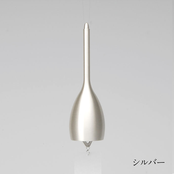 A644 NOUSAKU 能作 風鈴 10123rin シルバー箱栞取説付未使用